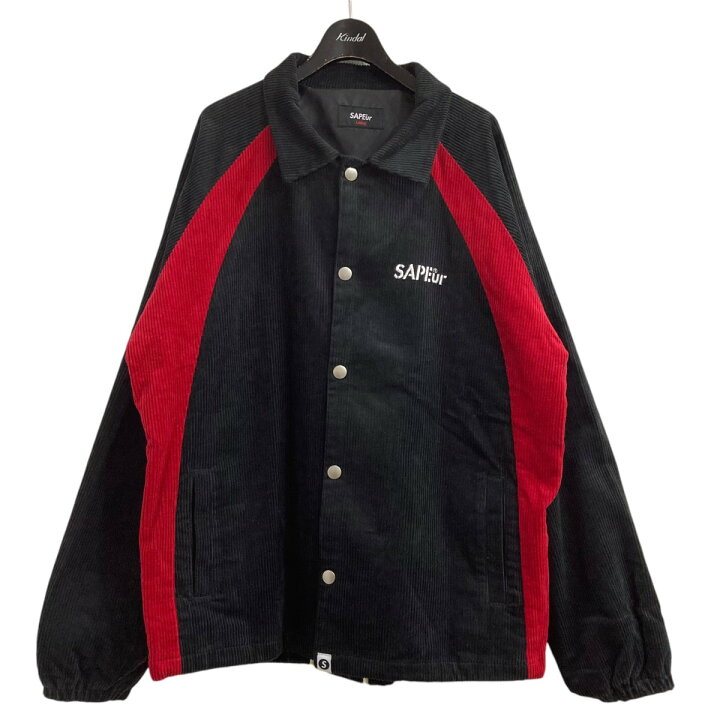 楽天市場】【中古】SAPEur24SS コーデュロイコーチジャケット ブラック 