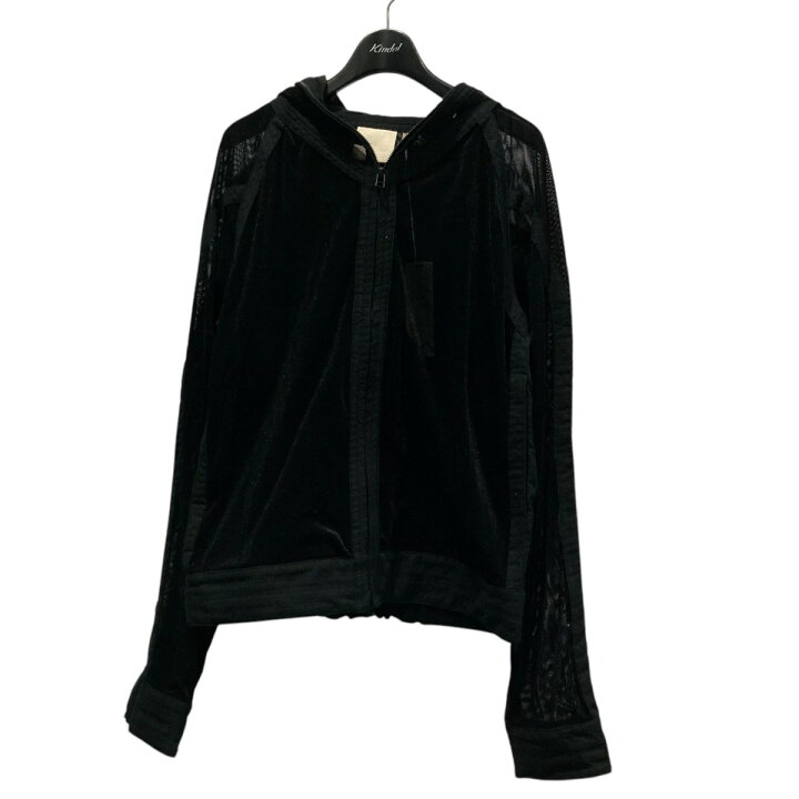 楽天市場】【中古】JIAN YE 25SS メッシュフーディージップアップ 