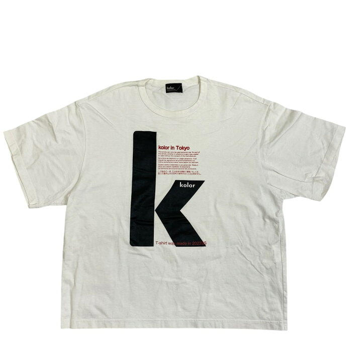 楽天市場】【中古】KOLORTシャツ 23SCM-T13208 ホワイト サイズ：3 