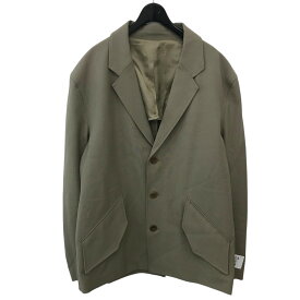 【中古】Etudes「ICARUS SUITTING SAND」 テーラードジャケット ベージュ サイズ：50【価格見直し】