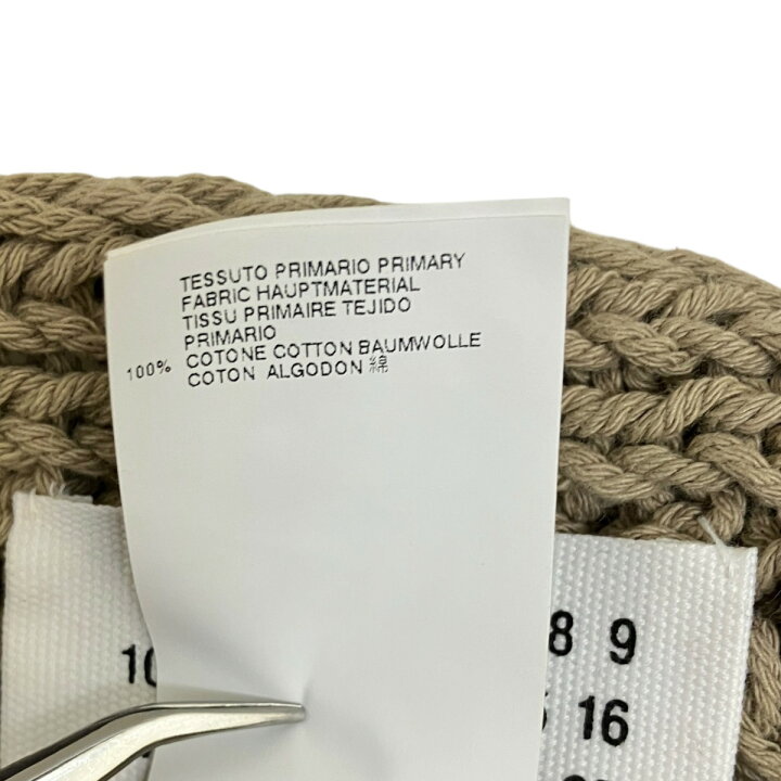 楽天市場】【中古】Maison Margielaメッシュ編みニットロングベスト 