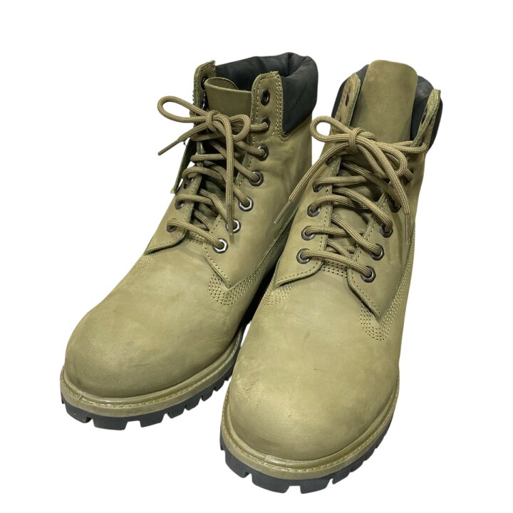 楽天市場】【中古】Timberland ワークブーツ A2P6W EO8 オリーブ 