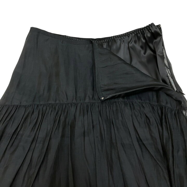 楽天市場】【中古】COCUCA ティアードスカート 6147-70-12003 ブラック  