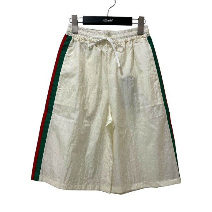 楽天市場】【中古】GUCCIナイロンハーフパンツ 678653 ホワイト  