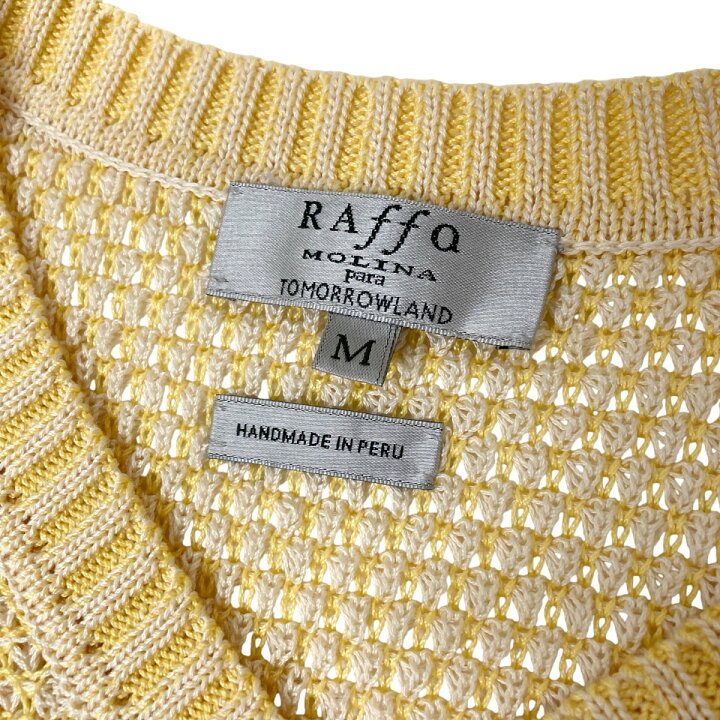 楽天市場】【中古】RAFFA MOLINA FOR TOMORROW LAND Vネックニット  