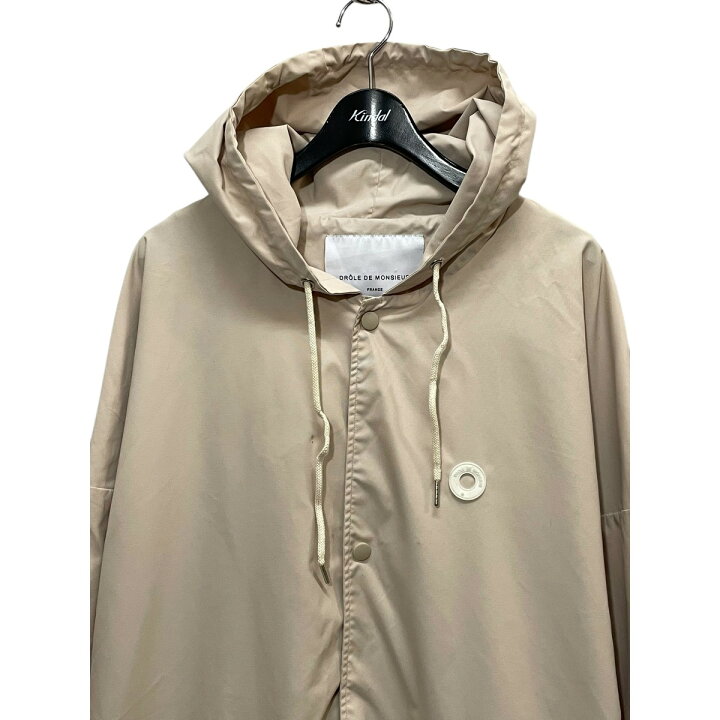 楽天市場】【中古】DROLE DE MONSIEUR ナイロンコート ベージュ サイズ 