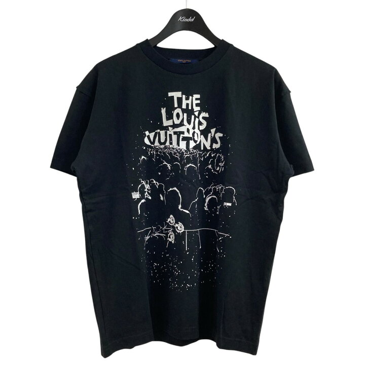 楽天市場】【中古】LOUIS VUITTONプリントTシャツ ブラック サイズ：S 