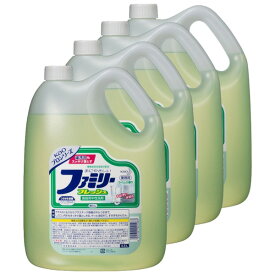 【食器洗剤】花王 ファミリーフレッシュ 4.5L×4本（ケース販売）