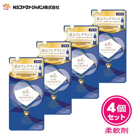 ファーファ 香水調 柔軟剤 ファインフレグランス オム クリスタル ムスク の香り 詰替 (500ml) 4個 セット 【FaFa】【ファファ】【FF】【香水】【柔軟】【柔軟仕上げ剤】【抗菌・防臭】【本体詰め替え】【セット品】【単品】【大容量】【あす楽】