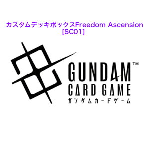 �K���_���J�[�h�Q�[�� �J�X�^���f�b�L�{�b�N�XFreedom Ascension [SC01]