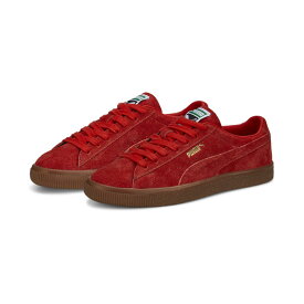 【30%OFF】PUMA Suede Vintage Hairy Suede(RED)(スウェード ヴィンテージ ヘアリー スウェード)【メンズ】【スニーカー スウェード】【22FW】