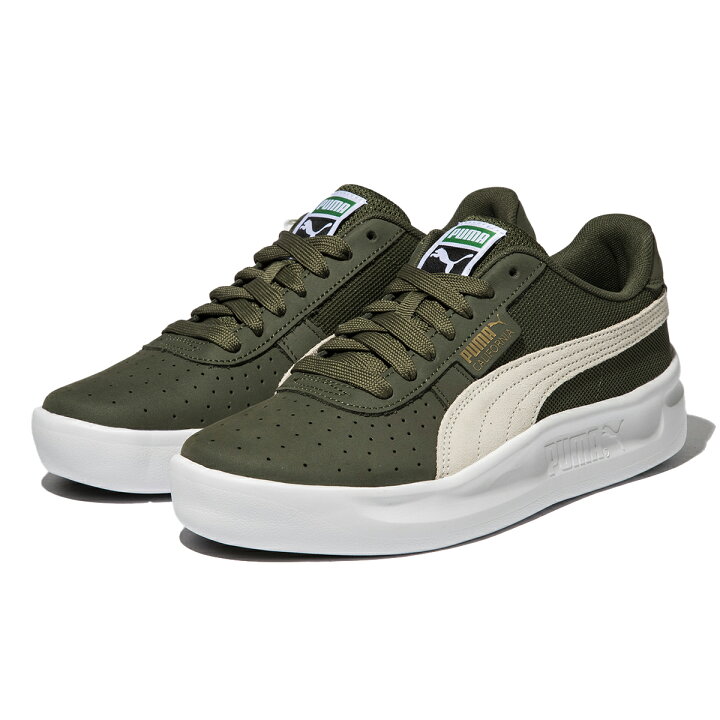 楽天市場】【40%OFF】PUMA CALIFORNIA LWT(DARK GREEN MOSS-PUMA WHITE 