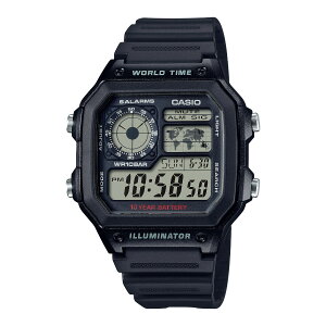 CASIO AE-1200WH-1AJH(BLACK)(JVI AE-1200WH-1AJH)yY fB[Xzyrv obe[ 10Chzy24FWz
