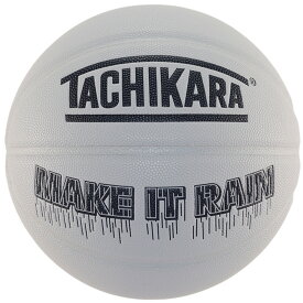 【ラスト1点 サイズ:7】TACHIKARA MAKE IT RAIN WHT(Cool Gray)(タチカラ メイク イット レイン ホワイト)【メンズ レディース キッズ】【バスケットボール 7号】【23FW】