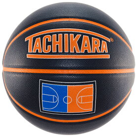 【ラスト1点 サイズ:7】TACHIKARA WORLD COURT BLK(Black / Orange / Blue)(タチカラ ワールドコート ブラック)【メンズ レディース キッズ】【バスケットボール 7号】【23FW】