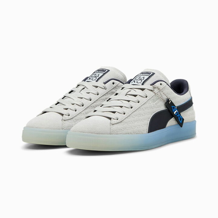 楽天市場】PUMA x PlayStation SUEDE(Glacial Gray-New Navy)(プーマ 