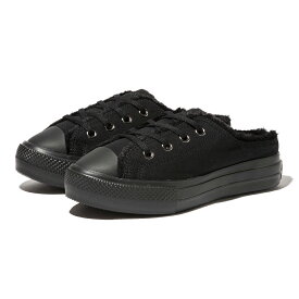 【50%OFF】CONVERSE ALL STAR LIGHT PLTS BOA MULE OX(ブラック)(コンバース オール スター ライト PLT ボア ミュール OX)【レディース】【ミュール サンダル ボア 厚底】【24FW】
