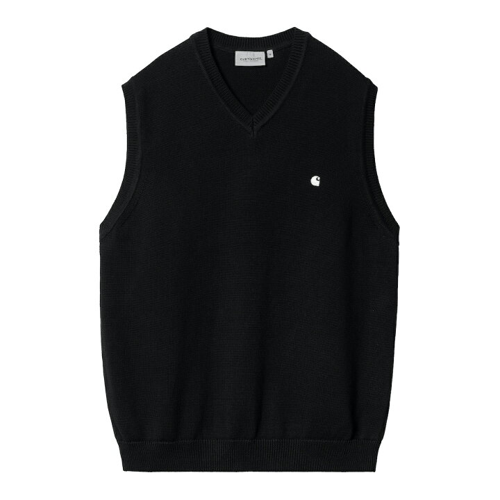 楽天市場】【30%OFF】Carhartt WIP Madison Vest Sweater(Black/Wax 