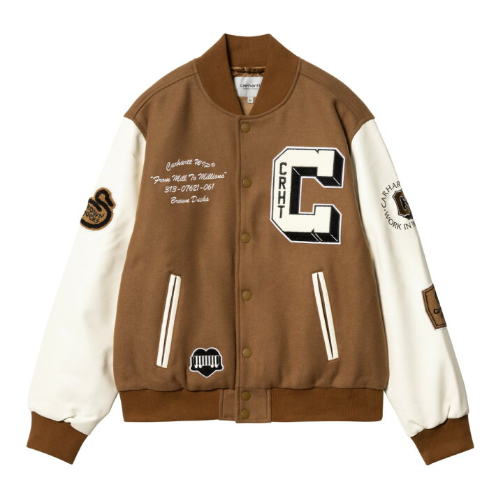 楽天市場】Carhartt WIP BROWN DUCKS BOMBER(Hamilton Brown / Wax 