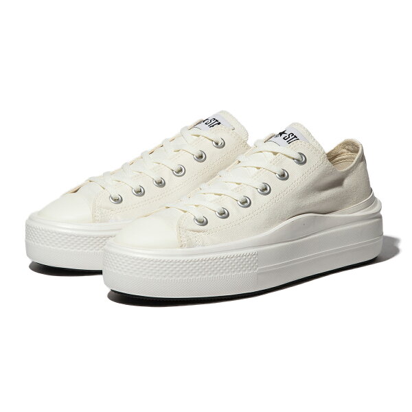 【予約】10月18日以降発送予定【返品交換キャンセル不可】CONVERSEALLSTARLIGHTPLTSIIOX(ホワイト)(コンバースオールスターライトPLTSIIOX)【レディース】【スニーカー厚底クッション性軽量】【24FW】