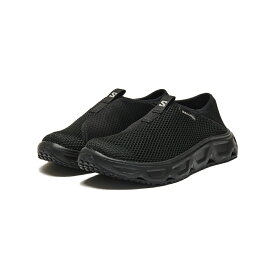 SALOMON REELAX MOC 6.0(Black / Black / Alloy)(サロモン リラックス モック 6.0)【レディース】【リカバリーシューズ スリッポン メッシュ 通気性 クッション性 】【定番】