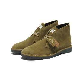 【20%OFF】Clarks Desert Bt Evo(オリーブ)(クラークス デザートブーツ エヴォリューション)【メンズ】【革靴 スエード クッション性】【25SS】