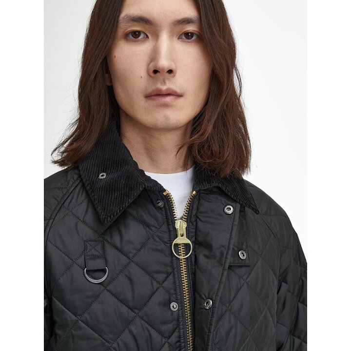 楽天市場】【ラスト1点】Barbour Spey Quilted Jacket(BLACK)(バブアー 