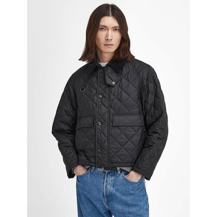楽天市場】Barbour Spey Quilted Jacket(BLACK)(バブアー スペイ 
