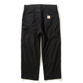 【20%OFF】【ラスト1点 サイズ:XS】Carhartt WIP WIDE PANEL PANT(Black)(カーハートワイドパネルパンツ)【メンズ】【パンツ ズボン ストリート ルーズシルエット】【23SS】