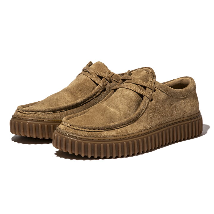 楽天市場】【20%OFF】Clarks Torhill Lo(ダークサンドスエード 