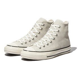 【ポイント10倍 27日9:59まで】CONVERSE SUEDE ALL STAR US HI(スモーキーホワイト)(コンバース スエード オールスター US HI)【メンズ レディース】【スニーカー シューズ 靴 ハイカット】【23FW】