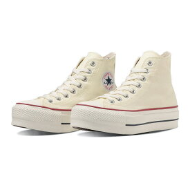 CONVERSE ALL STAR (R) LIFTED HI(ナチュラル)(コンバース オールスター (R) リフテッド HI)【メンズ レディース】【シューズ スニーカー 靴 ハイカット 厚底 ボリュームソール】【24SS】