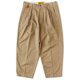 【ポイント10倍 27日9:59まで】F.A.T. BIGKAP(BEIGE)(エフエーティー ビッグキャップ)【メンズ】【ワイドパンツ チノパン REDKAP コラボアイテム】【24SS】