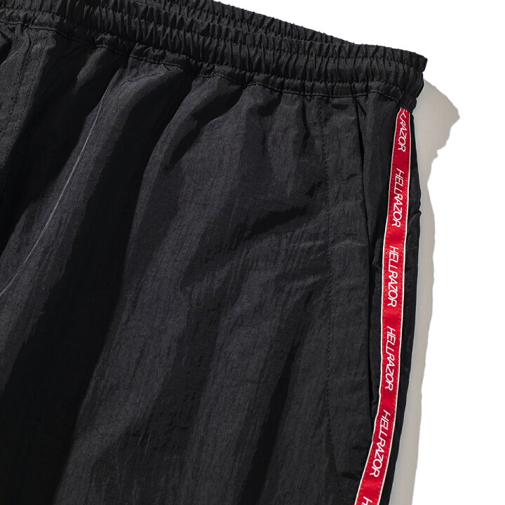 楽天市場】【30%OFF】FILA × Hellrazor TRADEMARK LOGO NYLON PANTS 