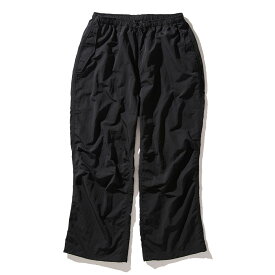 【ポイント10倍 27日9:59まで】FIRST DOWN OVER PANTS TASLAN NYLON(BLACK)(ファーストダウン オーバー パンツ タスランナイロン)【メンズ】【ロングパンツ パンツ ボトムス ワイドシルエット 太め ナイロン】【23SS】