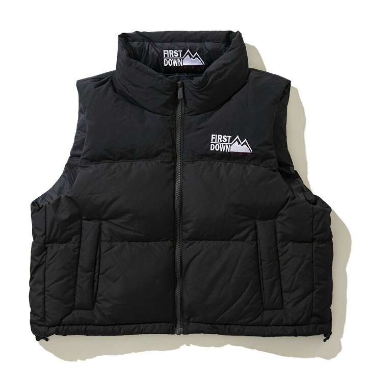 楽天市場】【30%OFF】FIRST DOWN SHORT BUBBLE DOWN VEST MICROFT(R 
