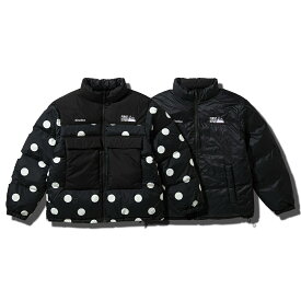 【30%OFF】【別注】Kinetics × FIRST DOWN BUBBLE DOWN JACKET MINIMAL(BLACK)(キネティクス×ファーストダウン バブルダウンジャケット ミニマル)【メンズ】【アウター リバーシブル アウトドア フードなし】【24FW】