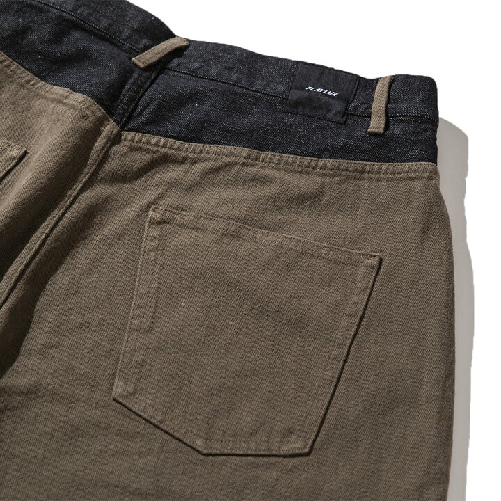 楽天市場】【30%OFF】FLATLUX Relieve Denim(army)(フラットラックス 