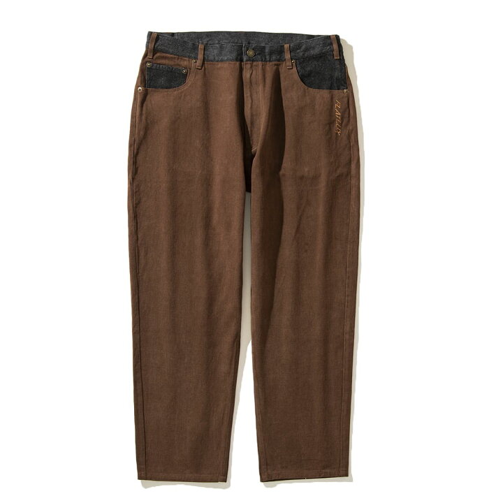 楽天市場】【30%OFF】FLATLUX Relieve Denim(brown)(フラットラックス 