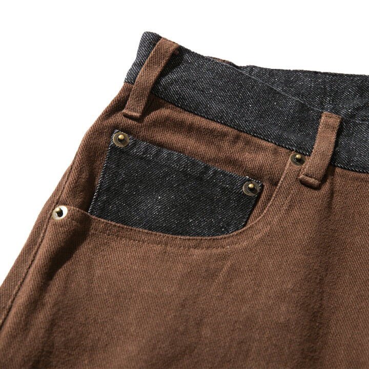 楽天市場】【30%OFF】FLATLUX Relieve Denim(brown)(フラットラックス 