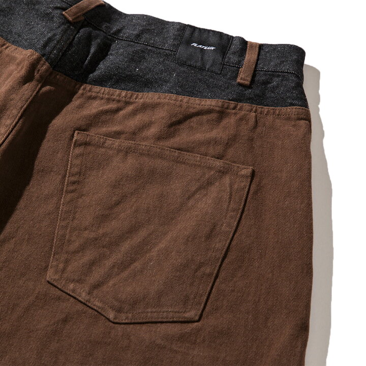 楽天市場】【30%OFF】FLATLUX Relieve Denim(brown)(フラットラックス 