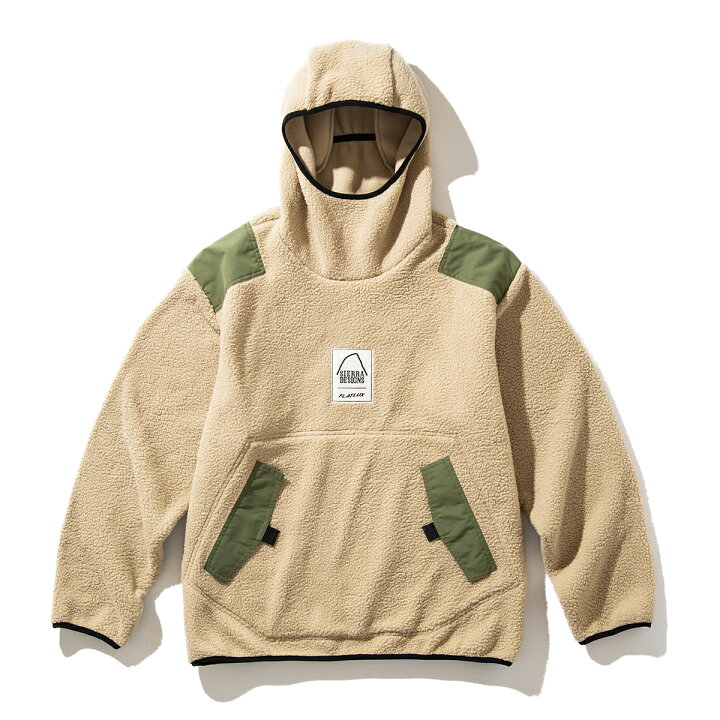 楽天市場】FLATLUX Sierra Designs x FLATLUX - Ninja Fleece Hoodie 
