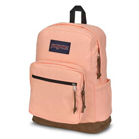 JANSPORT RIGHT PACK(PEACH NEON)(ジャンスポーツ ライトパック)【メンズ レディース】【リュック バックパック サイドポケット付き 大容量】【24SS】