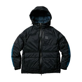 Liberaiders X NANGA AURORA DOWN JACKET(BLACK)(リベレイダース ナンガ オーロラ ダウン ジャケット)【メンズ】【アウター ジャケット ダウンジャケット フード付き コラボ ナンガ NANGA 】【22FW】