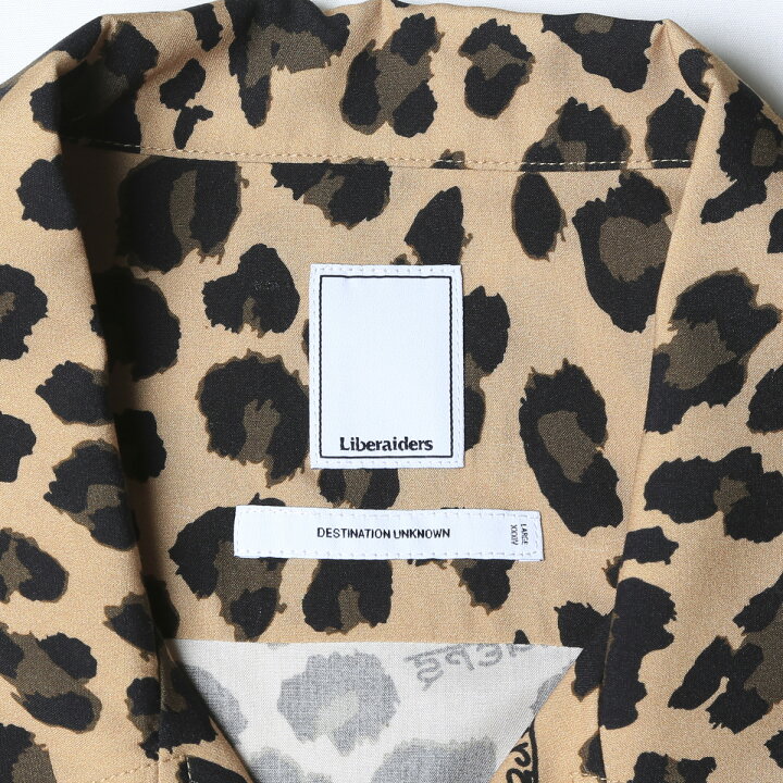 楽天市場】【30%OFF】Liberaiders LEOPARD RAYON SHIRT(LEOPARD)(リベ  