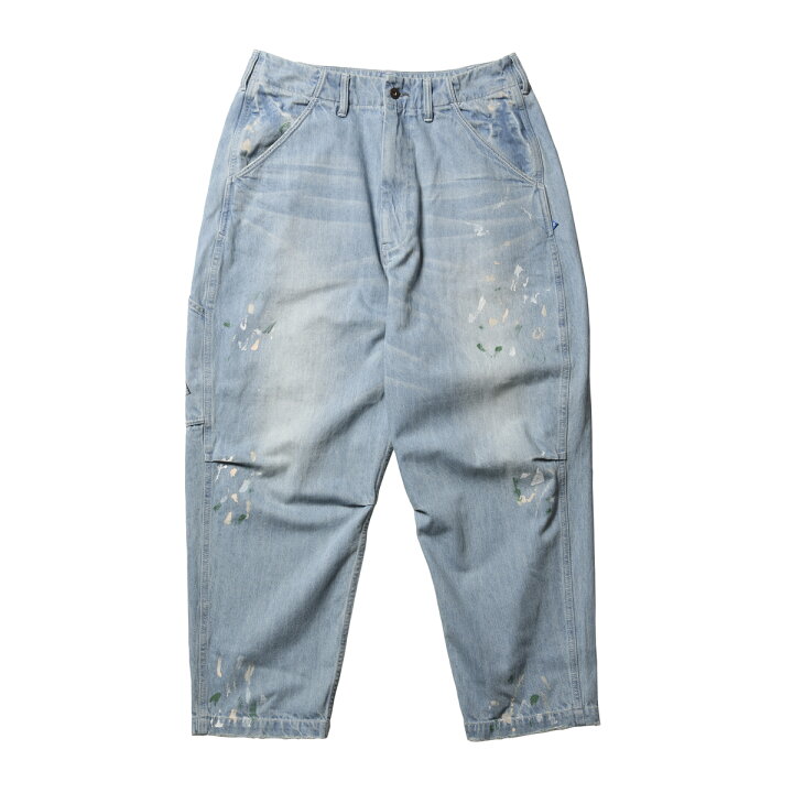 楽天市場】Liberaiders STAMPED DENIM SARROUEL PANTS(LIGHT BLUE 
