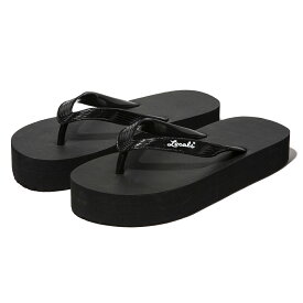 【40％OFF】LOCALS DOUBLE SOLE SANDAL(BLACK)(ローカルズ ダブル ソール サンダル)【レディース】【ビーチサンダル 厚底 クッション性】【24SS】