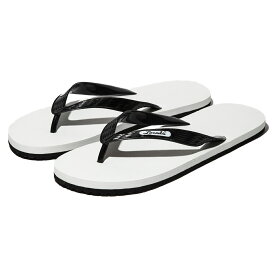 【40％OFF】LOCALS COMBINATION SLIPPA(WHITE/BLK)(ローカルズ コンビネーション スリッパ)【メンズ レディース】【ビーチサンダル レジャー アウトドア クッション性】【24SS】