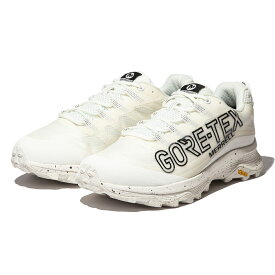 【500円OFFクーポン 5/6まで】MERRELL MOAB SPEED GORE-TEX SE(WHITE)(メレル モアブ スピード ゴアテックス SE)【メンズ】【靴 シューズ スニーカー ゴアテックス ビブラムソール 防水 軽量 軽い クッション性が高い】【23SS】