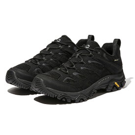 【pt10倍 8/11まで】MERRELL MOAB 3 SYNTHETIC GORE-TEX(R)(TRIPLE BLACK)(メレル モアブ 3 シンセティック ゴアテックス(R))【メンズ】【トレッキングシューズ ローカット 防水 スニーカー アウトドア ハイキング】【25FW】